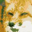 Предпросмотр схемы вышивки «Лис в лесу» (№989940)