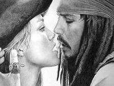 Схема вышивки «ДЖЕК И ЭЛИЗАБЕТ»