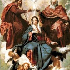 Схема вышивки «Коронацията на Девата»