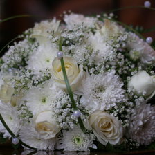 Схема вышивки «свадебный букет»