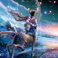 Схема вышивки «Стрелец»