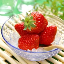 Схема вышивки «Клубника в пиале»