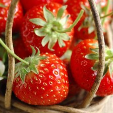 Схема вышивки «Клубника»