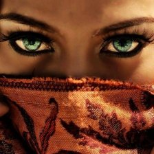 Схема вышивки «Восточная девушка»