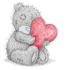 Тедди с подушкой сердцем