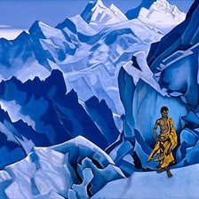 Схема вышивки «полотна художника Николая Рериха»