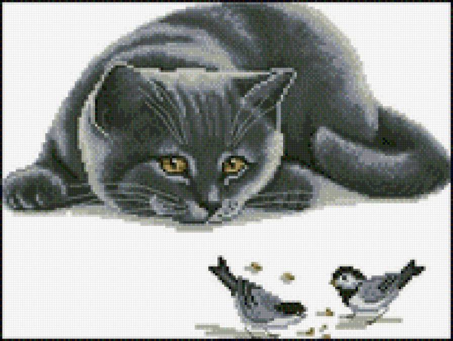 охотник - кошки - предпросмотр