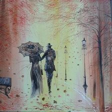 Схема вышивки «прогулка»