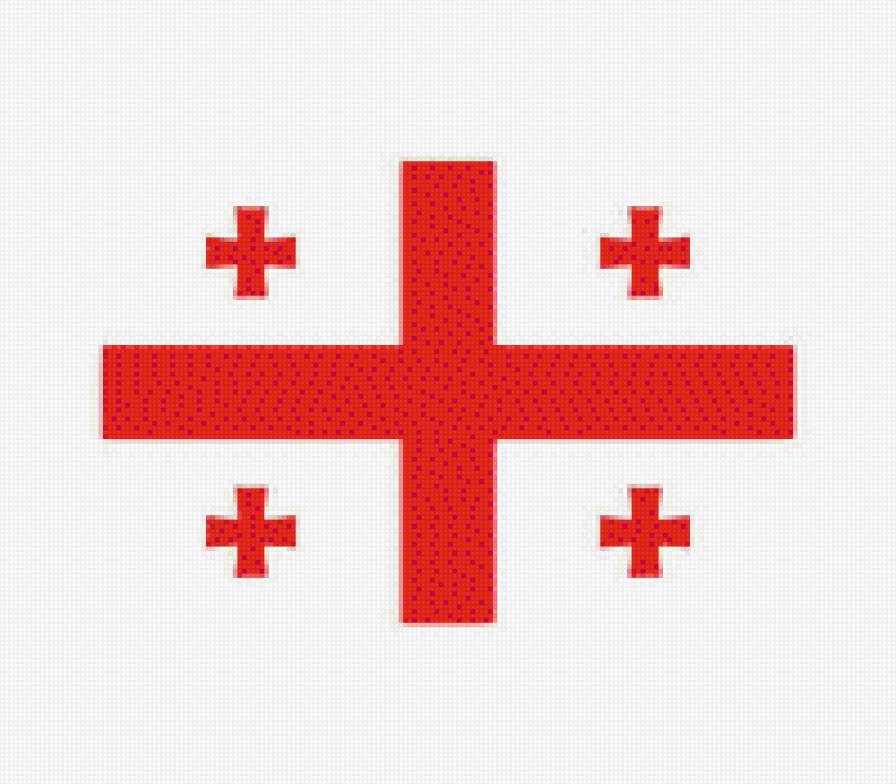 грузинский флаг - грузия, флаг - предпросмотр