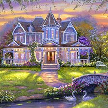 Схема вышивки «в гостях у сказки»