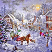 Схема вышивки «в гостях у сказки»