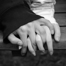 Схема вышивки «Руки»