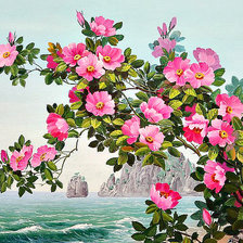 Схема вышивки «Серия "Морские пейзажи"»