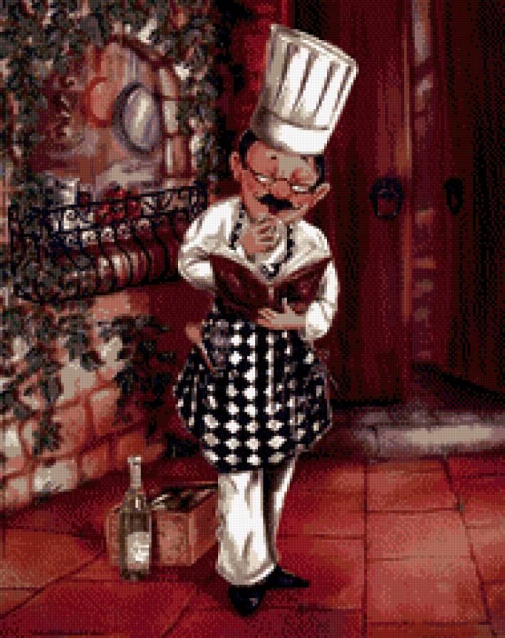 секретные рецепты - повар, кухня - предпросмотр