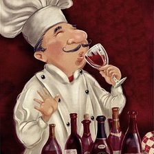 Схема вышивки «повар»