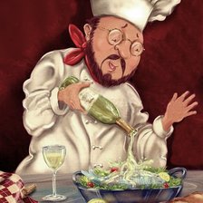 Схема вышивки «повар»