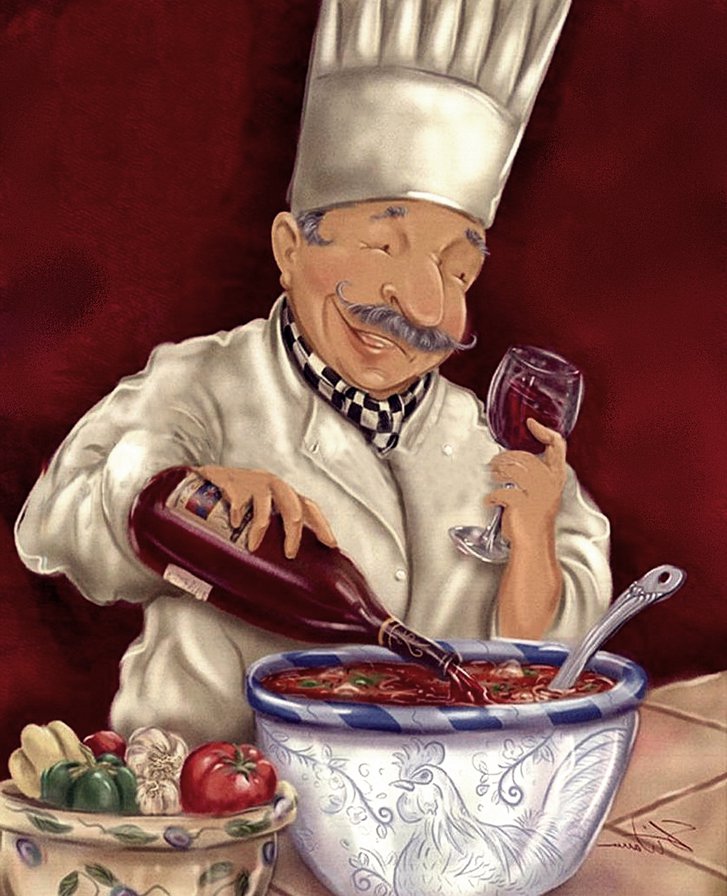 повар - повар, кухня - оригинал