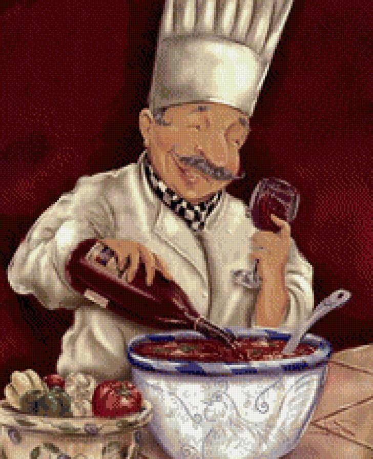 повар - кухня, повар - предпросмотр