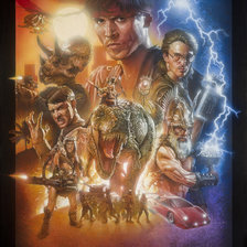 Схема вышивки «Кунг Фьюри»