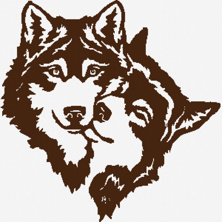 пара волков - предпросмотр