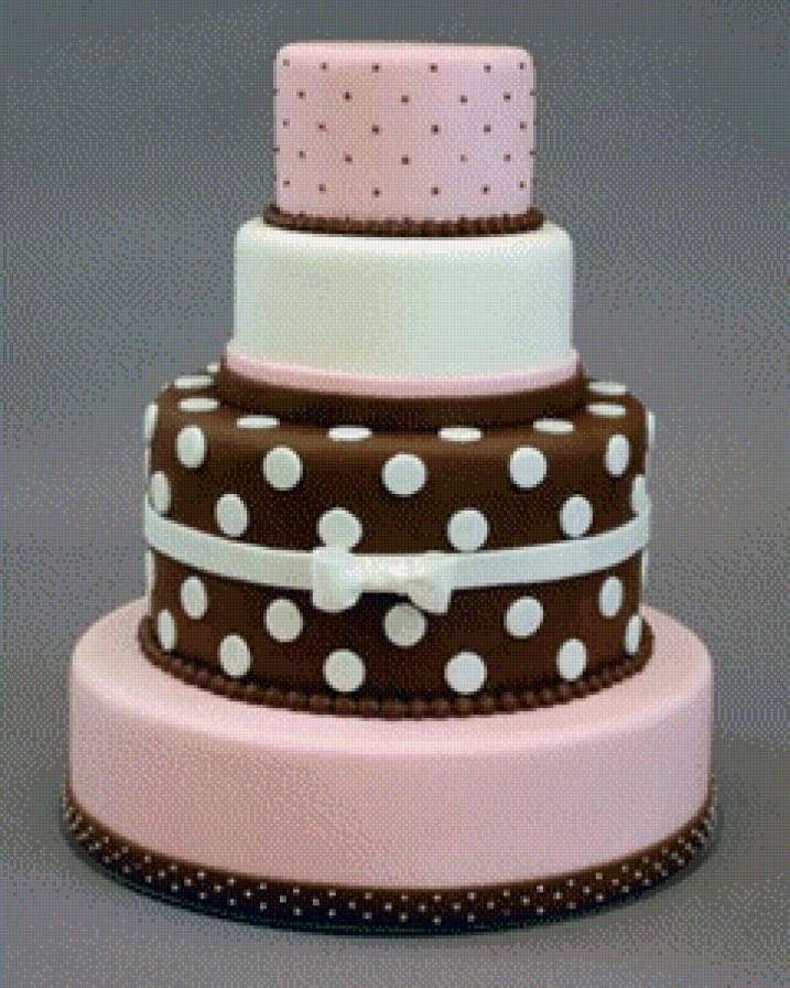 Свадебный торт - предпросмотр