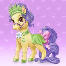 Схема вышивки «poney disney-bayou»