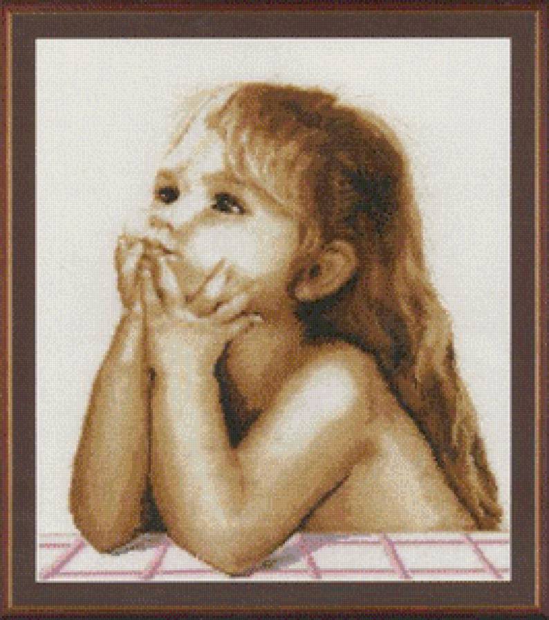 мечты - ребенок, девочка - предпросмотр