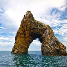 Схема вышивки «золотые ворота»