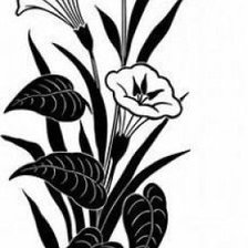 Схема вышивки «цветок»