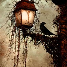 Схема вышивки «Мир Эдгара По»