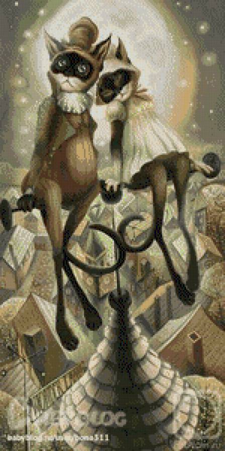 Счастье - коты - предпросмотр