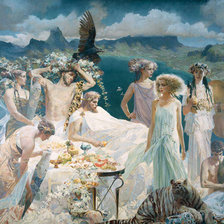 Схема вышивки «Весна»