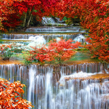 Схема вышивки «водопад2»