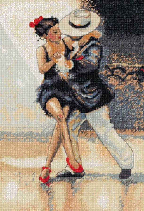 Надень свои красные туфли - пара, танец - предпросмотр