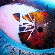 Схема вышивки «око»