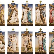 Схема вышивки «VIA CRUCIS»