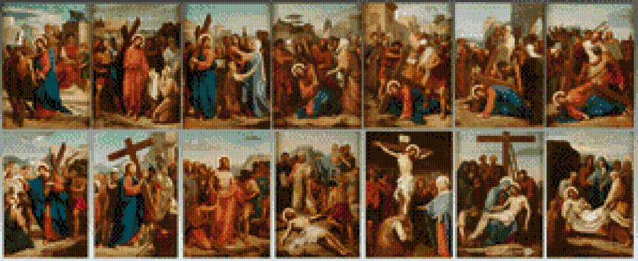 Las estaciones del viacrucis siglo XIX - предпросмотр