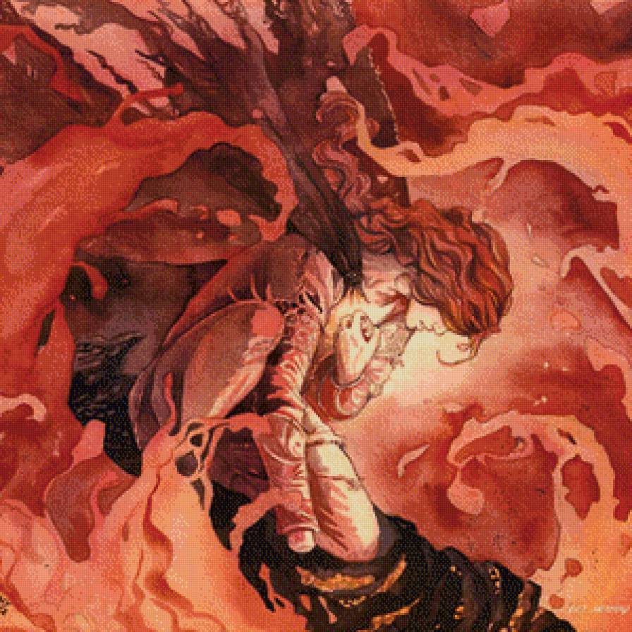 Дух огня - комиксы, фэнтези - предпросмотр