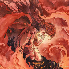 Схема вышивки «Дух огня»