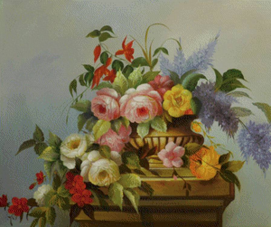 Букет цветов - букет цветов - предпросмотр