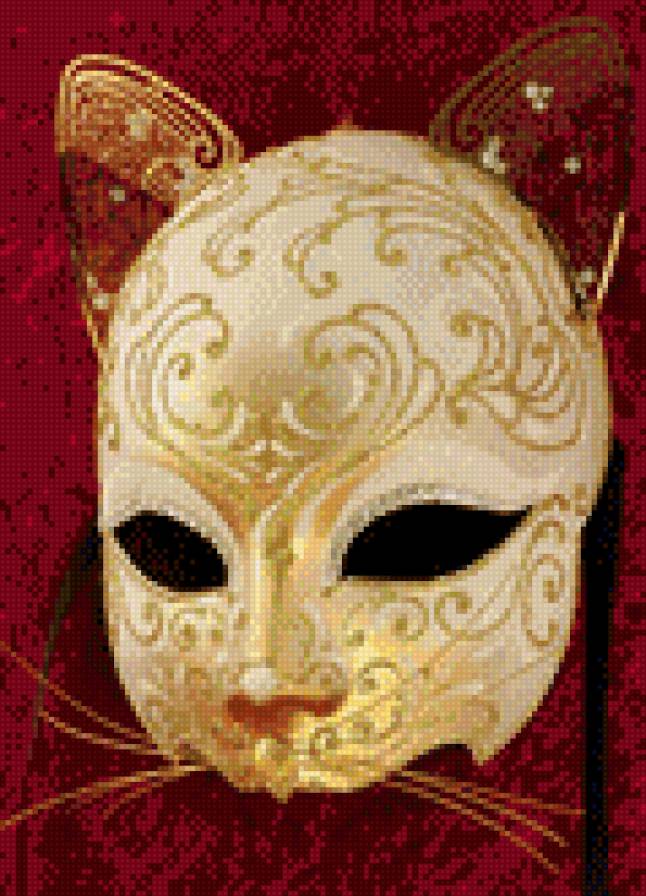 Венецианская маска Гатта - гатта, венецианская маска, маска - предпросмотр