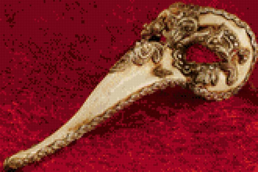 Венецианская маска Дзанни - дзанни, маска, венецианская маска - предпросмотр