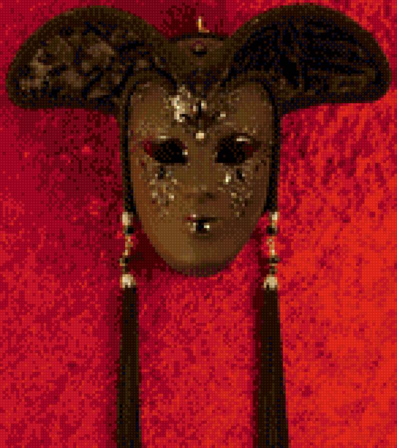 Венецианская маска Казанова - маска, венецианская маска, казанова - предпросмотр