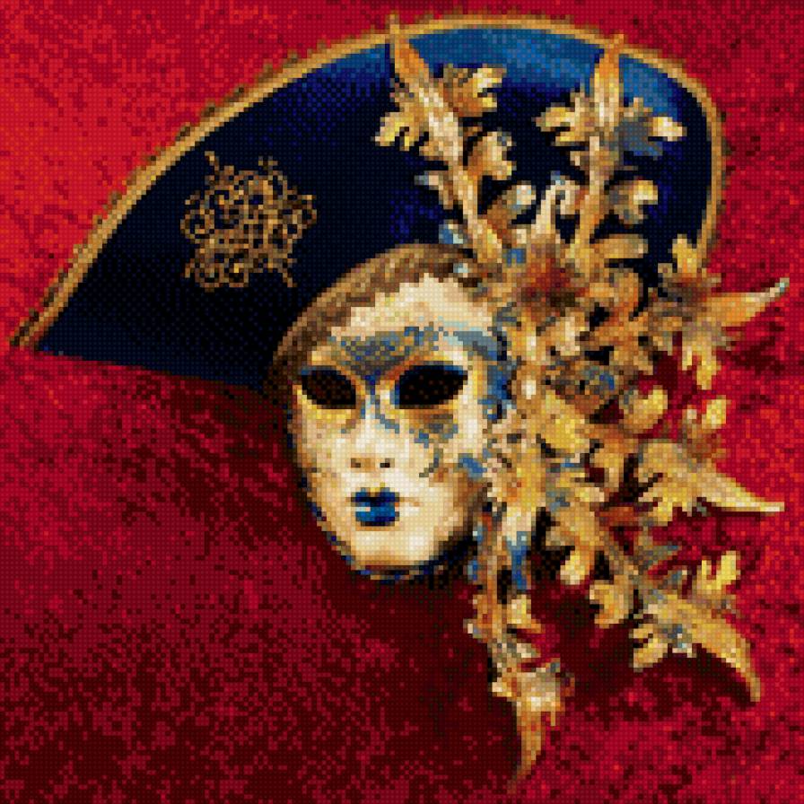 Венецианская маска Капелло доко - маска, венецианская маска, капелло доко - предпросмотр