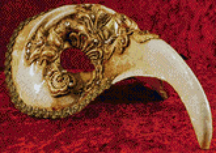 Венецианская маска Нос турка - венецианская маска, маска, нос турка - предпросмотр