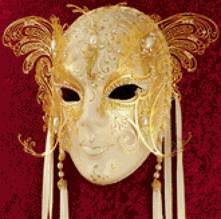 Венецианская маска Папиллон - папиллон, венецианская маска, маска - предпросмотр