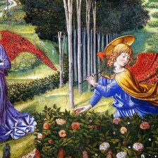 Схема вышивки «Райский сад»