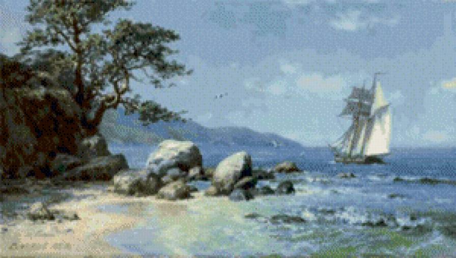 пейзаж морской - предпросмотр