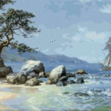 пейзаж морской