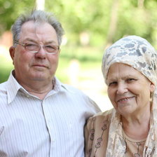 Схема вышивки «Мои родители»